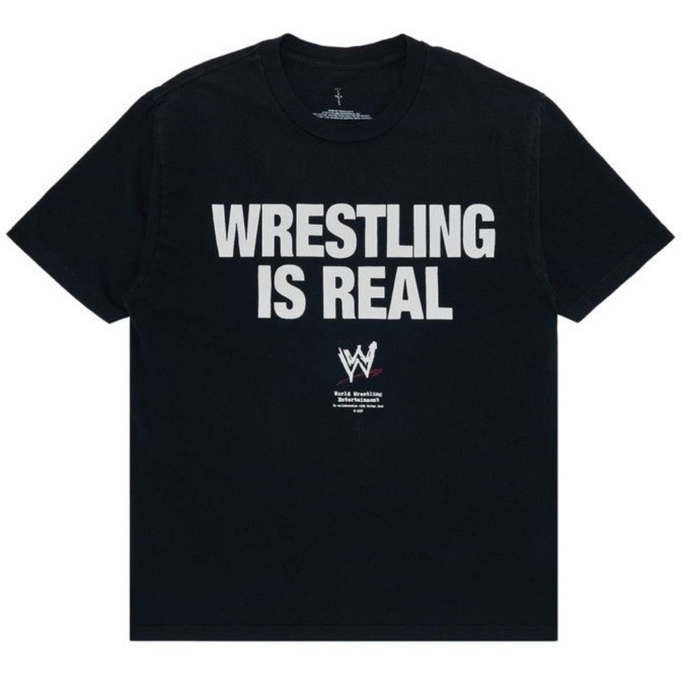 NWOT Cactus Jack by Travis Scott Wrestling is Real Real Tee